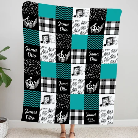 Personalized Music Blanket Gift for Baby - Music Baby Blanket